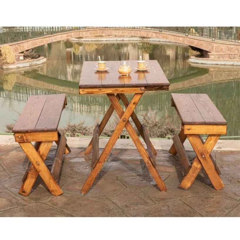 ست چهار نفره نیمکتی